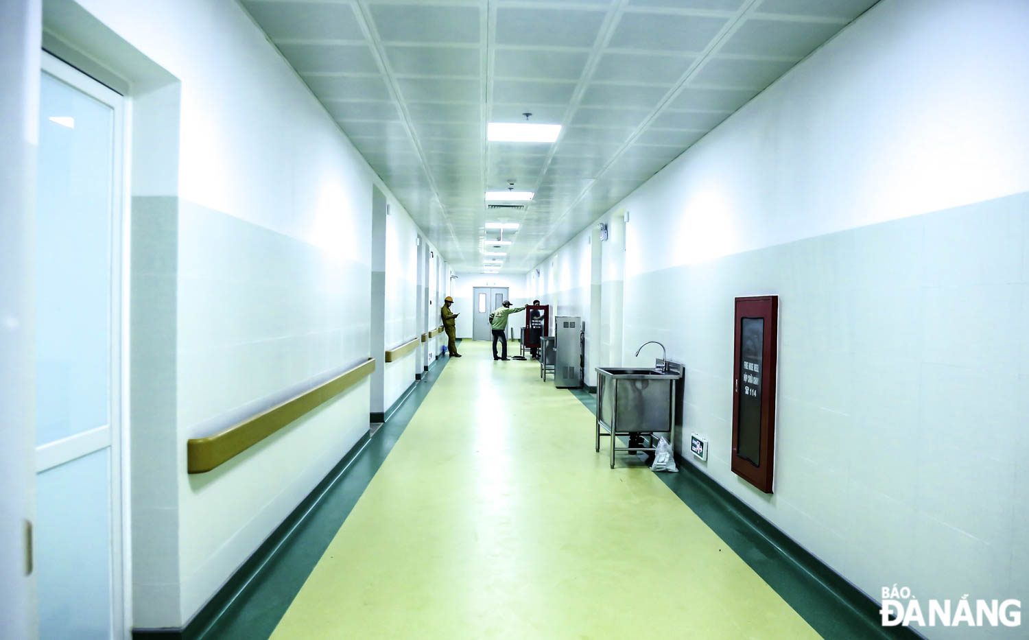 The interior of the examination and treatment rooms is designed to be clean and modern.
