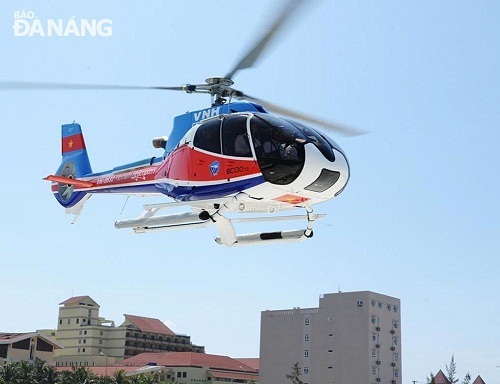 Helicopter tours begin - Da Nang Today - News - eNewspaper