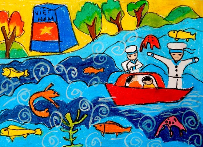 Exhibition showcases disabled kids' paintings - Da Nang Today - News ...