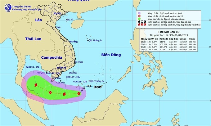 Extreme weather forecast for start of 2019 - Da Nang Today - News ...