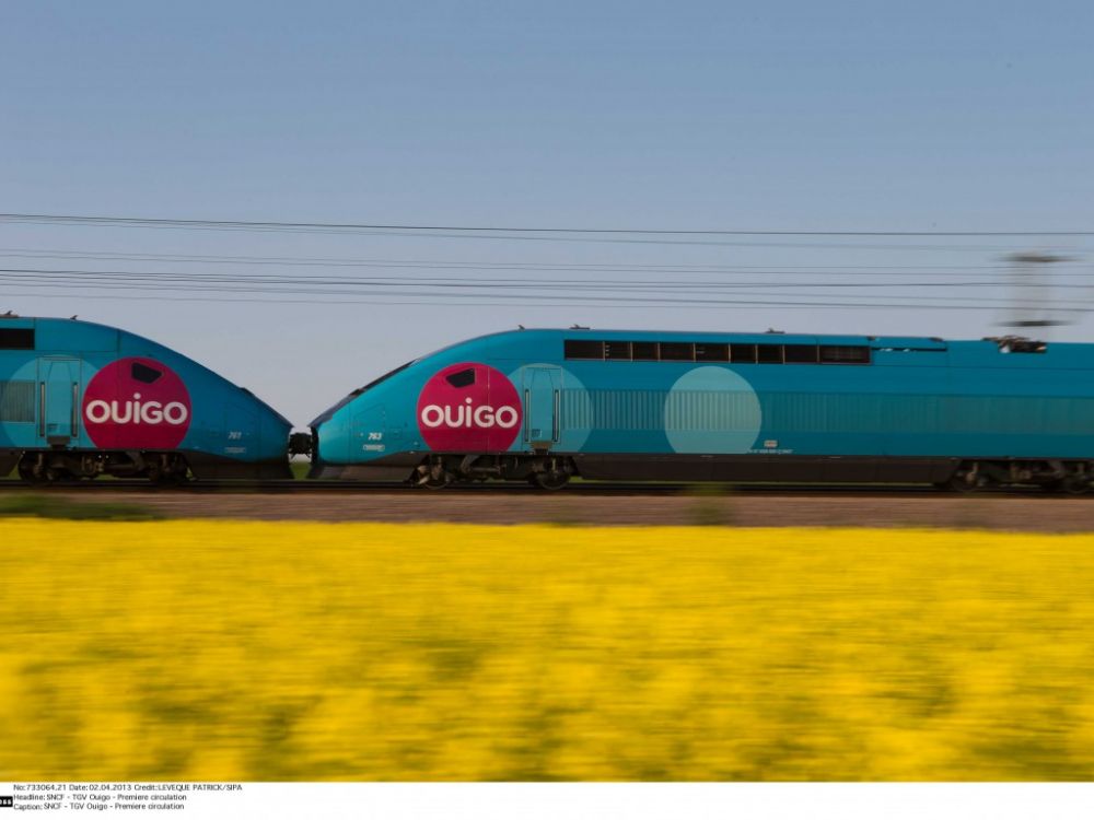 The Ouigo land in Spain in March 2021